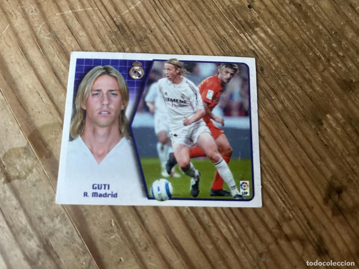 Cartes &agrave; collectionner de Football: CROMO SIN PEGAR NUNCA PEGADO ALBUM LIGA ESTE 05 06 2005 2006 REAL MADRID GUTI
