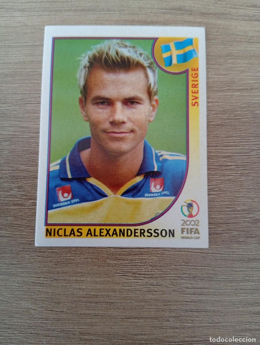 Football Stickers: NICLAS ALEXANDERSSON 447 SUECIA MUNDIAL KOREA JAPON 2002 02 PANINI NUNCA PEGADO
