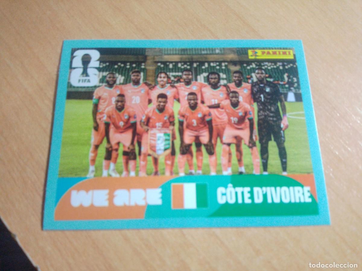 Football Stickers: CIV 13 PLANTILLA COSTA DE MARFIL MUNDIAL FIFA WORLD CUP 2026 26 PANINI STICKERS NUEVO