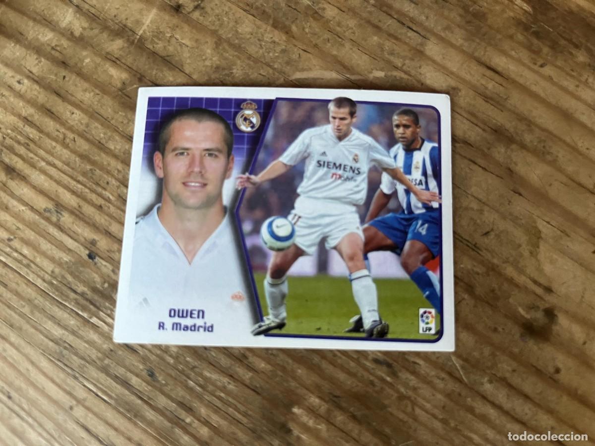 Cromos de f&uacute;tbol: CROMO SIN PEGAR NUNCA PEGADO ALBUM LIGA ESTE 05 06 2005 2006 REAL MADRID OWEN