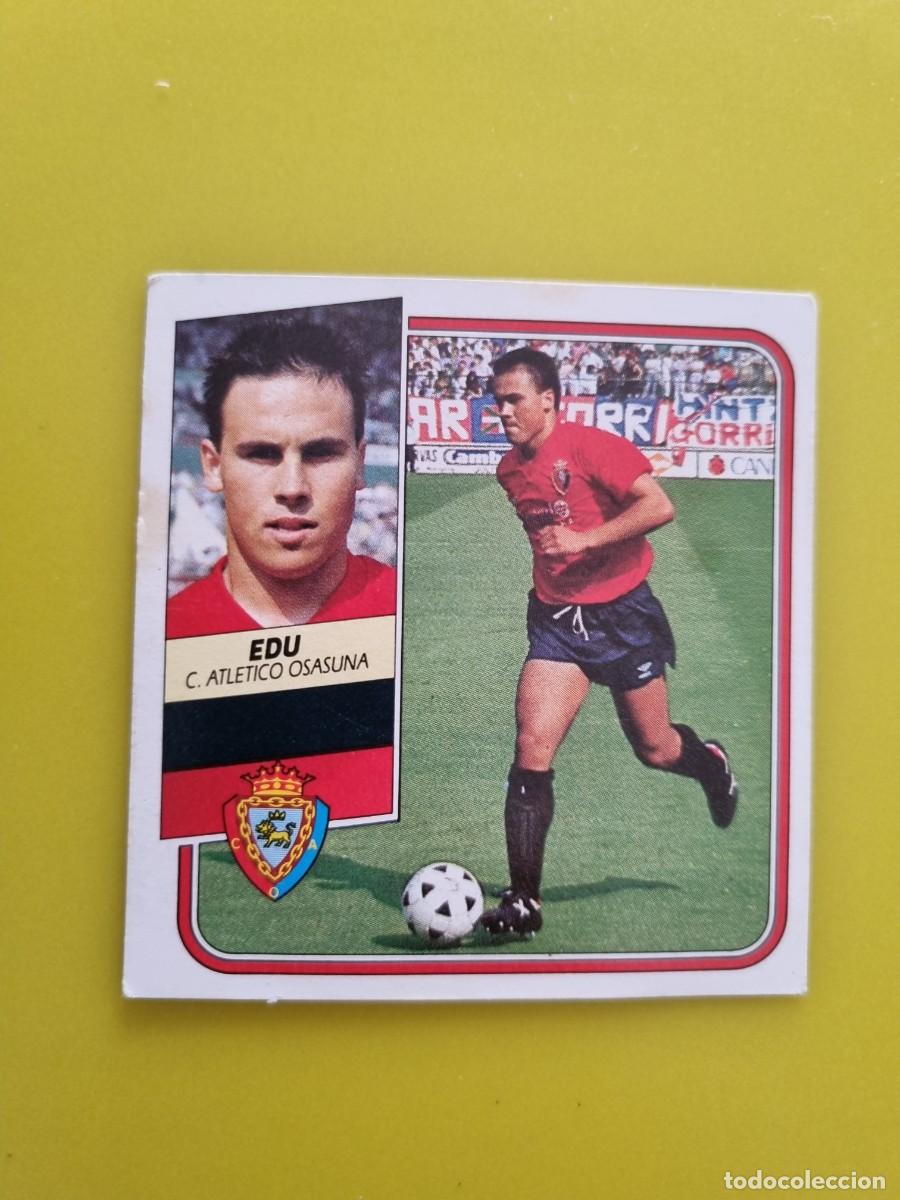 Cromos de f&uacute;tbol: CROMO FUTBOL LIGA ESTE 89 90 1989 1990 EDU OSASUNA DESPEGADO AR926
