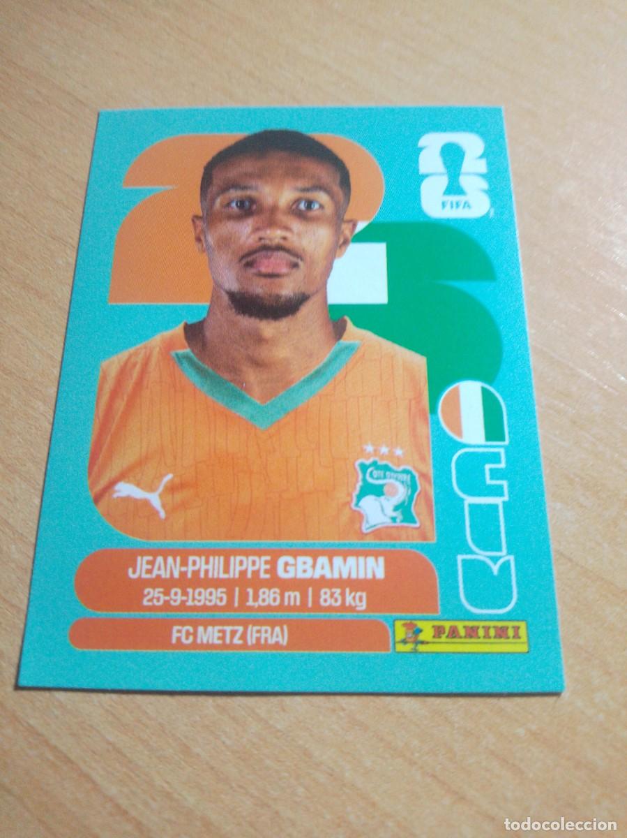 Cromos de f&uacute;tbol: CIV 14 JEAN PHILIPPE GBAMIN COSTA DE MARFIL MUNDIAL FIFA WORLD CUP 2026 26 PANINI STICKERS NUEVO