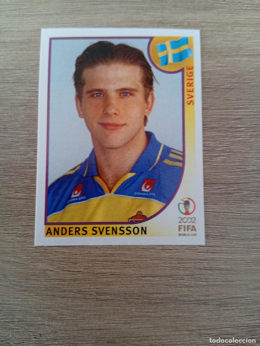 Cromos de f&uacute;tbol: ANDERS SVENSSON 449 SUECIA MUNDIAL KOREA JAPON 2002 02 PANINI NUNCA PEGADO