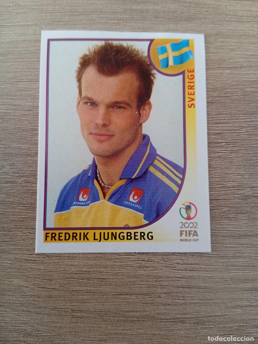 Fu&szlig;ball-Sticker: FREDRIK LJUNGBERG 450 SUECIA MUNDIAL KOREA JAPON 2002 02 PANINI NUNCA PEGADO