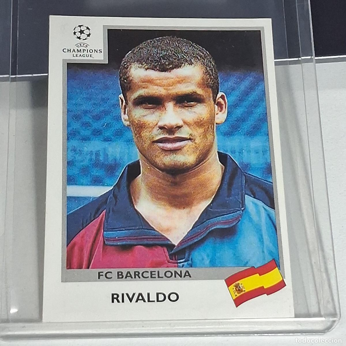 Fu&szlig;ball-Sticker: C1A1 51 RIVALDO BARCELONA BAR&Ccedil;A PANINI CHAMPIONS LEAGUE 1999 2000 99 00