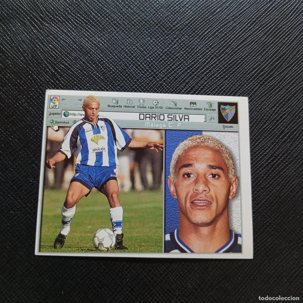 Fu&szlig;ball-Sticker: DARIO SILVA MALAGA ESTE 2001 2002 CROMO FUTBOL 01 02 LIGA - SIN PEGAR - A17 PG55