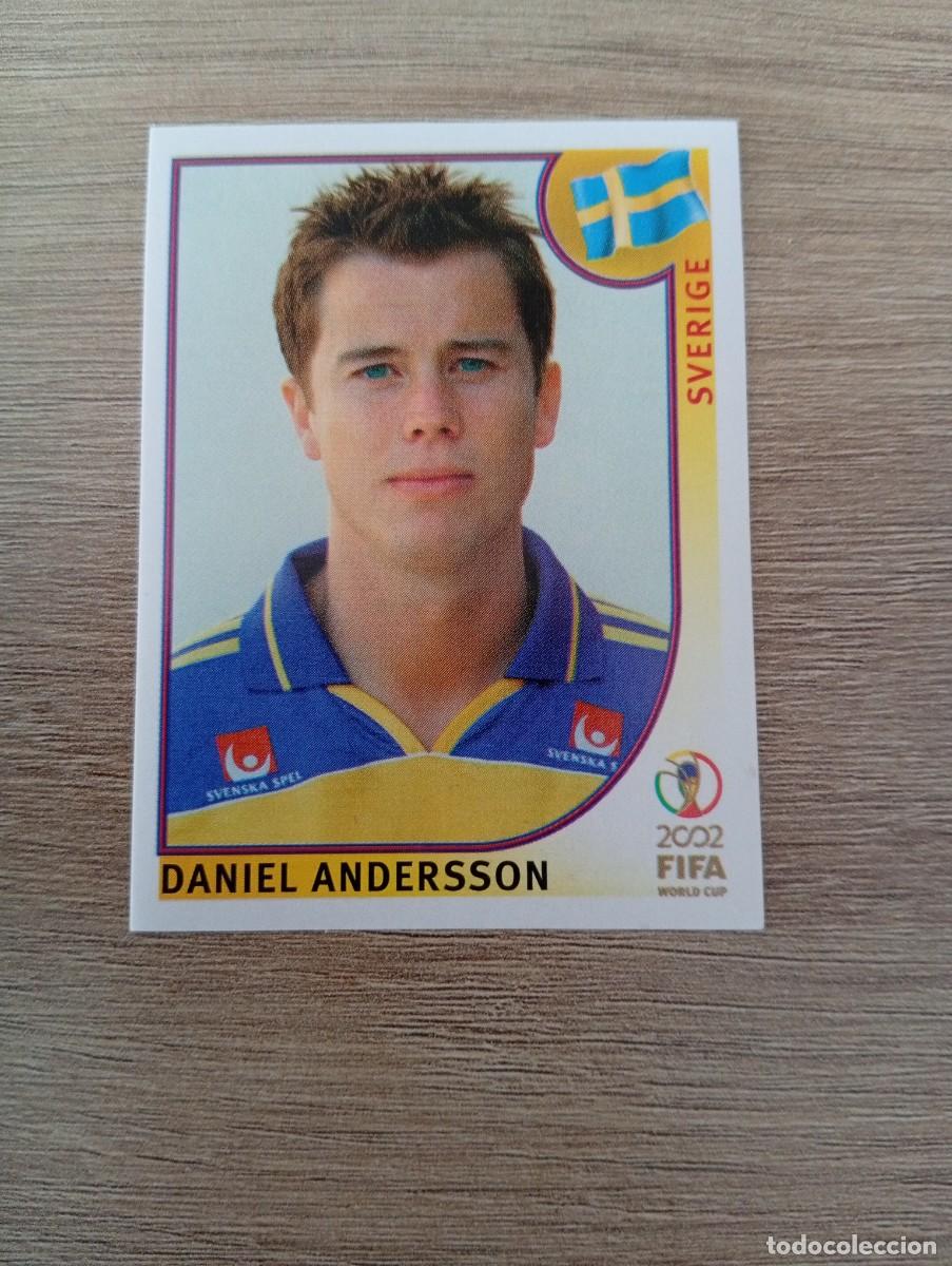 Fu&szlig;ball-Sticker: DANIEL ANDERSSON 451 SUECIA MUNDIAL KOREA JAPON 2002 02 PANINI NUNCA PEGADO