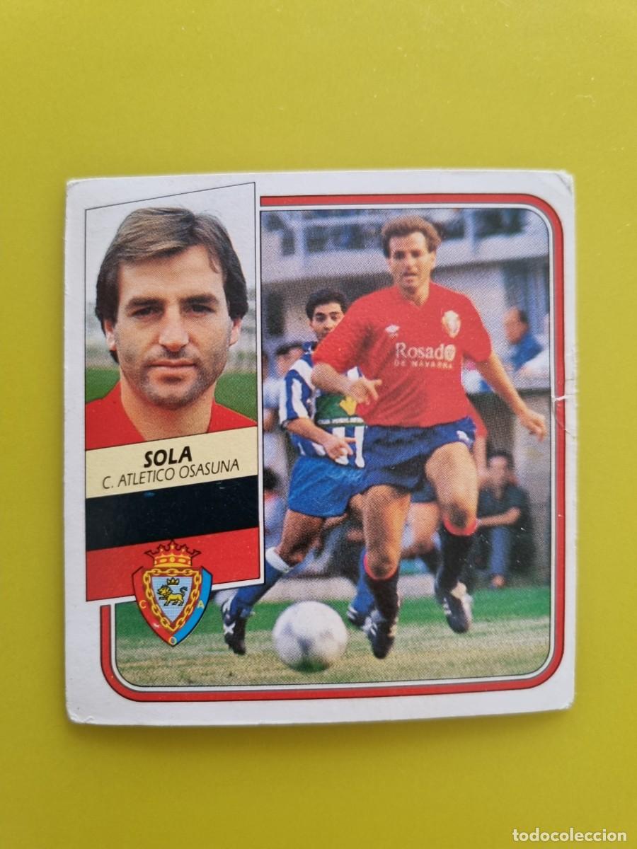 Fu&szlig;ball-Sticker: CROMO FUTBOL LIGA ESTE 89 90 1989 1990 NUNCA PEGADO SIN PEGAR SOLA OSASUNA AR926