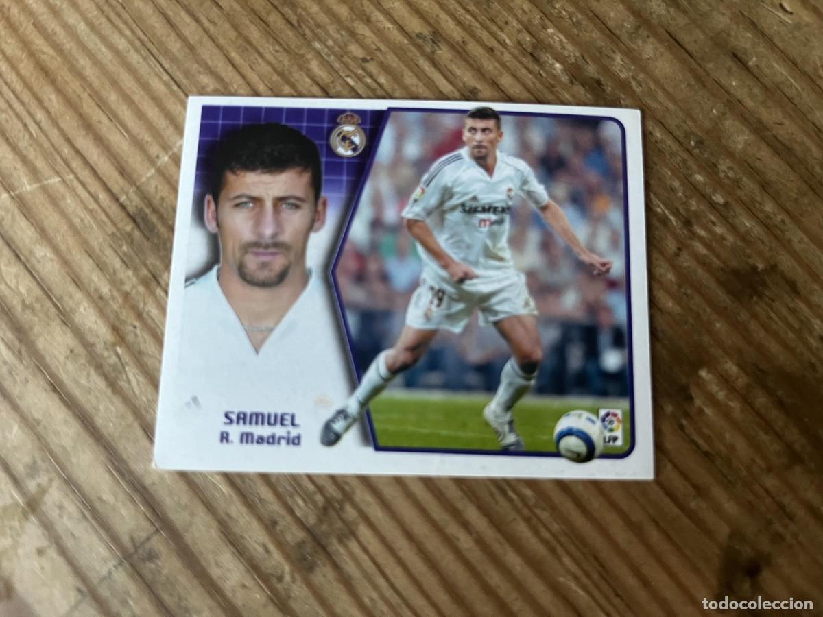 Fu&szlig;ball-Sticker: CROMO SIN PEGAR NUNCA PEGADO ALBUM LIGA ESTE 05 06 2005 2006 REAL MADRID SAMUEL