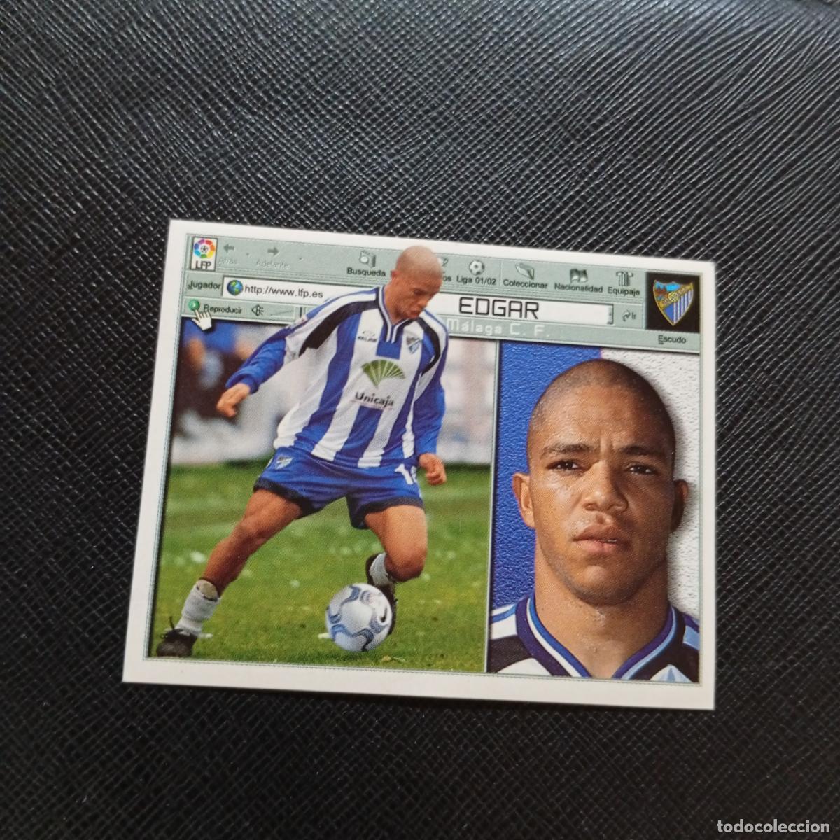 Fu&szlig;ball-Sticker: EDGAR MALAGA ESTE 2001 2002 CROMO FUTBOL 01 02 LIGA - SIN PEGAR - A17 PG55