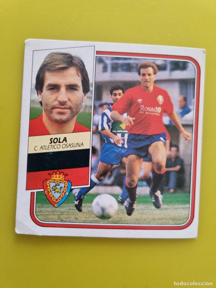 Fu&szlig;ball-Sticker: CROMO FUTBOL LIGA ESTE 89 90 1989 1990 NUNCA PEGADO SIN PEGAR SOLA OSASUNA AR926
