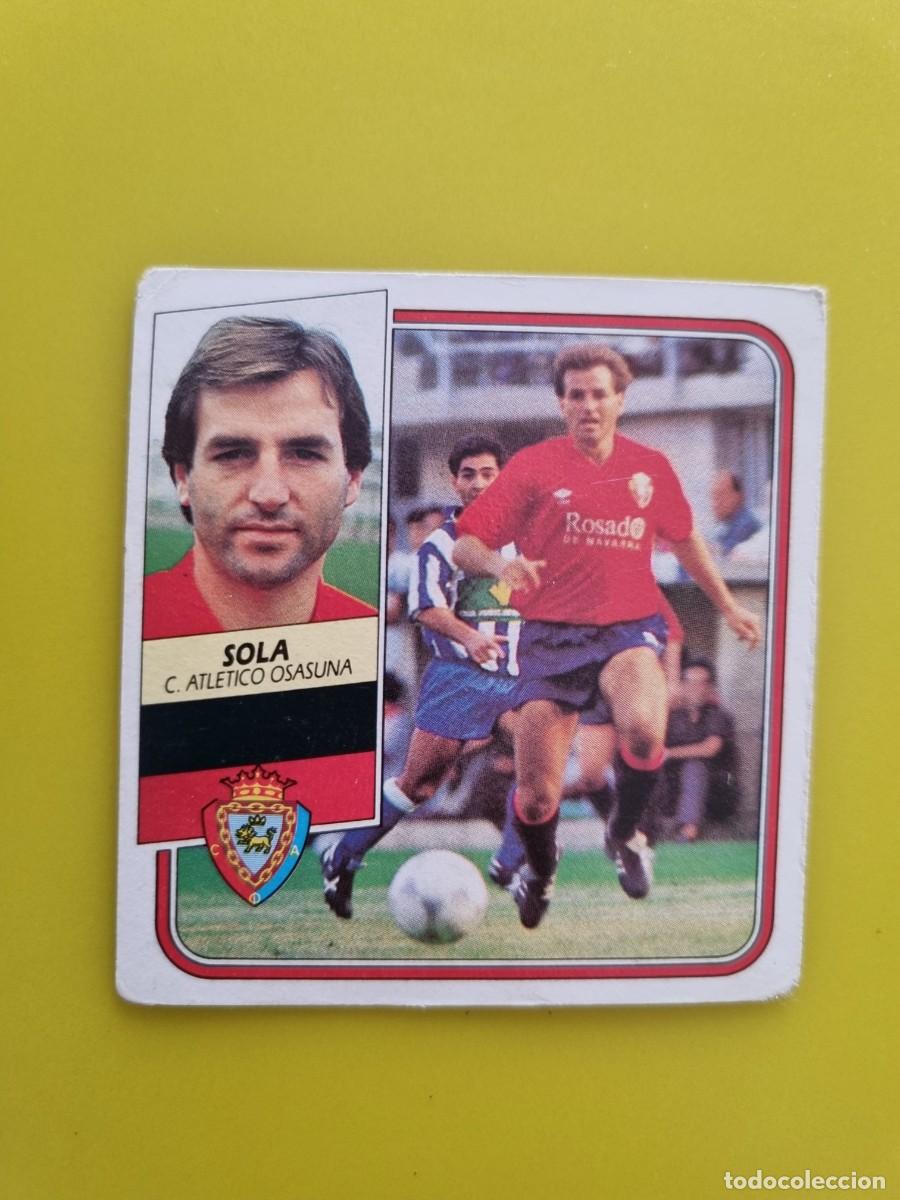 Cromos de f&uacute;tbol: CROMO FUTBOL LIGA ESTE 89 90 1989 1990 NUNCA PEGADO SIN PEGAR SOLA OSASUNA AR926