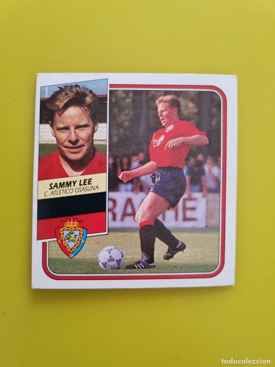 Cromos de f&uacute;tbol: CROMO FUTBOL LIGA ESTE 89 90 1989 1990 NUNCA PEGADO SIN PEGAR SAMMY LEE OSASUNA AR926