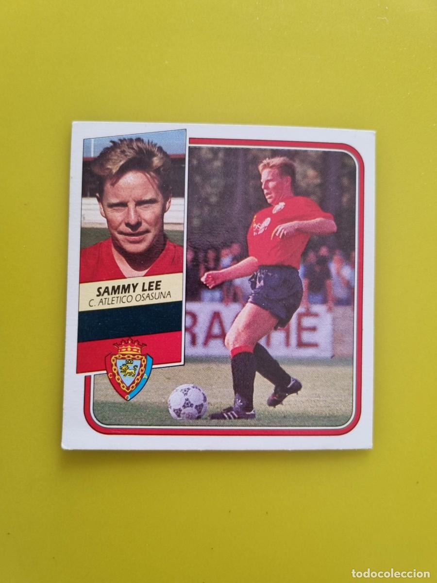 Cromos de f&uacute;tbol: CROMO FUTBOL LIGA ESTE 89 90 1989 1990 NUNCA PEGADO SIN PEGAR SAMMY LEE OSASUNA AR926