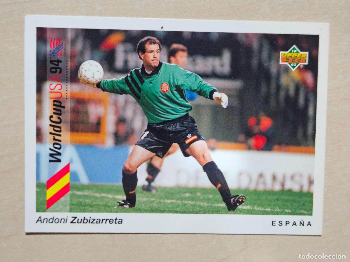 Cromos de f&uacute;tbol: N&ordm; 2 ZUBIZARRETA - UPPER DECK - WORLDCUP 94 - ESPA&Ntilde;A - Foto 1