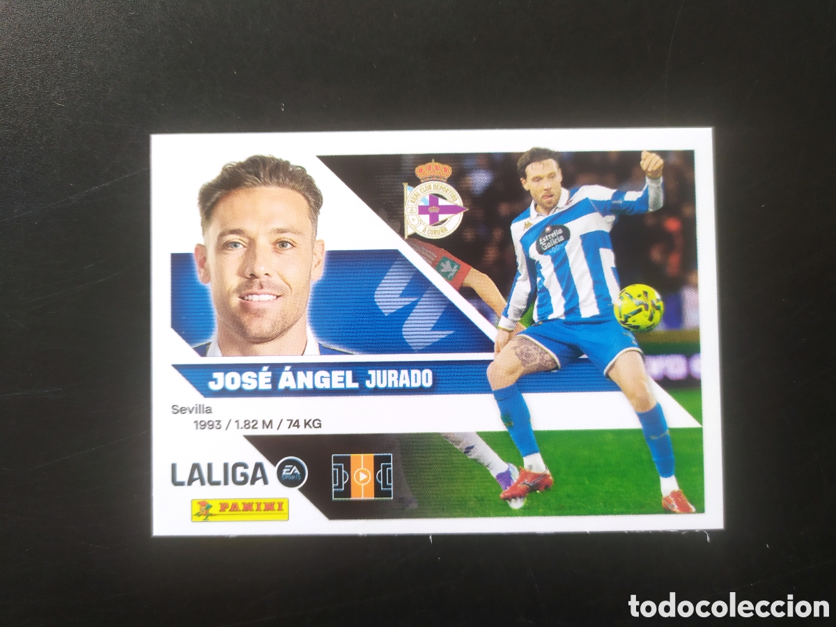 Cromos de f&uacute;tbol: Liga este 2026 2027 26 27 panini Jos&eacute; Angel n&deg; 14 Deportivo Coru&ntilde;a