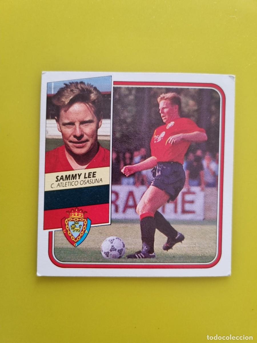 Fu&szlig;ball-Sticker: CROMO FUTBOL LIGA ESTE 89 90 1989 1990 NUNCA PEGADO SIN PEGAR SAMMY LEE OSASUNA AR926