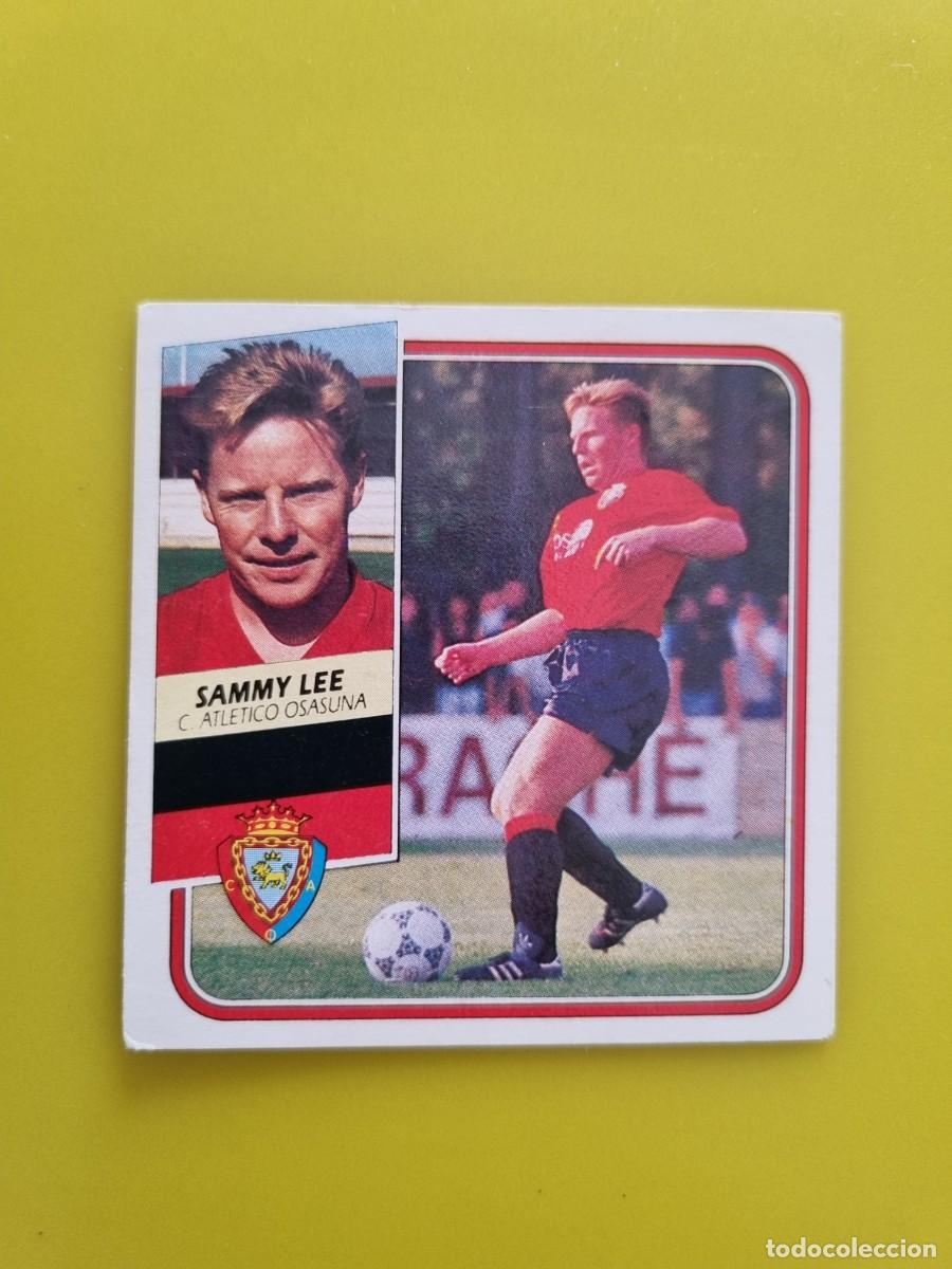 Fu&szlig;ball-Sticker: CROMO FUTBOL LIGA ESTE 89 90 1989 1990 NUNCA PEGADO SIN PEGAR SAMMY LEE OSASUNA AR926