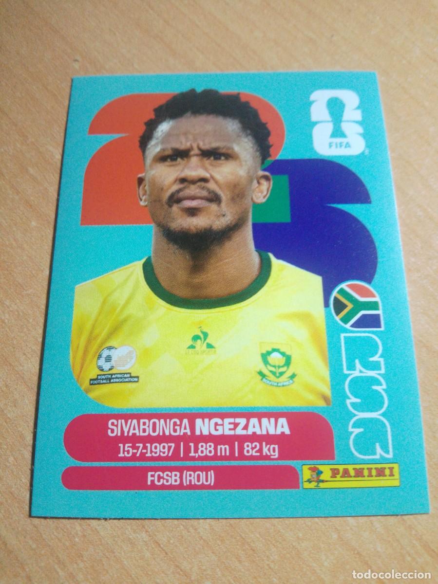 Figurine di Calcio: RSA 8 SIYABONGA NGEZANA SUDAFRICA MUNDIAL FIFA WORLD CUP 2026 26 PANINI STICKERS NUEVO