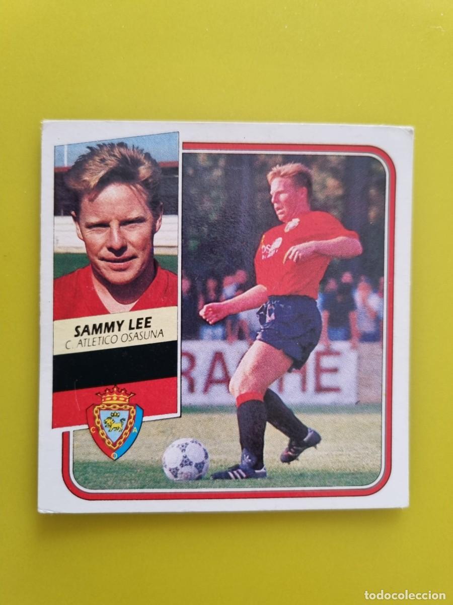 Figurine di Calcio: CROMO FUTBOL LIGA ESTE 89 90 1989 1990 NUNCA PEGADO SIN PEGAR SAMMY LEE OSASUNA AR926