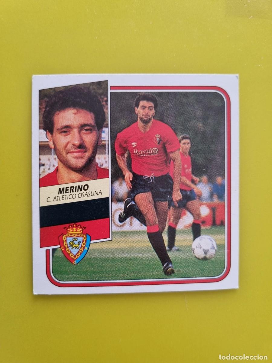 Figurine di Calcio: CROMO FUTBOL LIGA ESTE 89 90 1989 1990 NUNCA PEGADO SIN PEGAR MERINO OSASUNA AR926