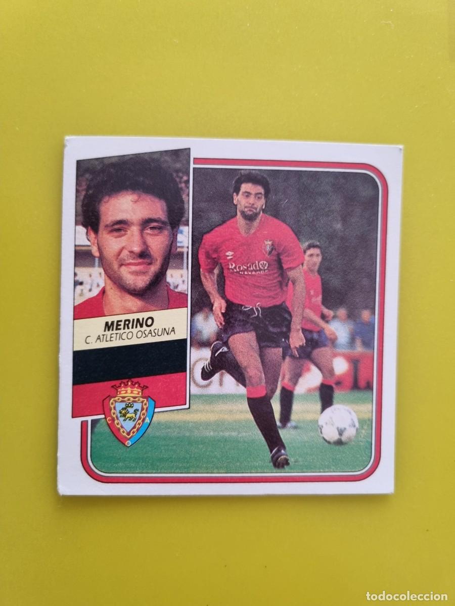 Figurine di Calcio: CROMO FUTBOL LIGA ESTE 89 90 1989 1990 NUNCA PEGADO SIN PEGAR MERINO OSASUNA AR926