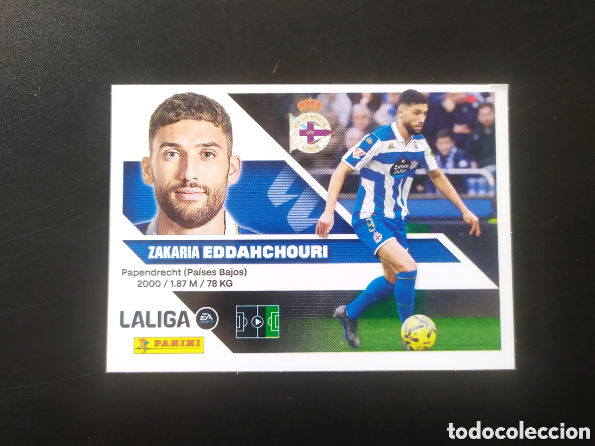 Figurine di Calcio: Liga este 2026 2027 26 27 panini Eddahchouri n&deg; 19 Deportivo Coru&ntilde;a