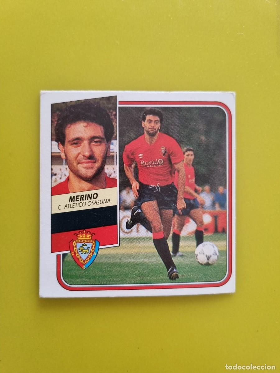 Figurine di Calcio: CROMO FUTBOL LIGA ESTE 89 90 1989 1990 NUNCA PEGADO SIN PEGAR MERINO OSASUNA AR926