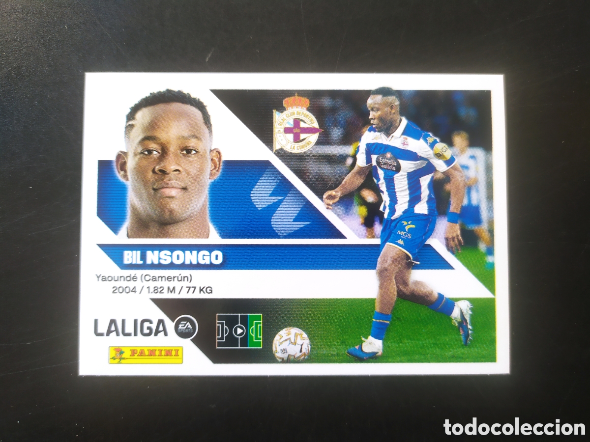 Cromos de f&uacute;tbol: Liga este 2026 2027 26 27 panini Nsongo n&deg; 20 Deportivo Coru&ntilde;a