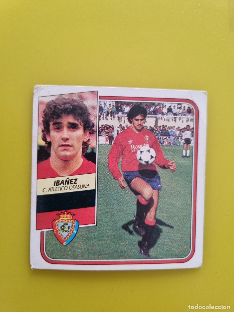 Cromos de f&uacute;tbol: CROMO FUTBOL LIGA ESTE 89 90 1989 1990 NUNCA PEGADO SIN PEGAR IBA&Ntilde;EZ OSASUNA AR926