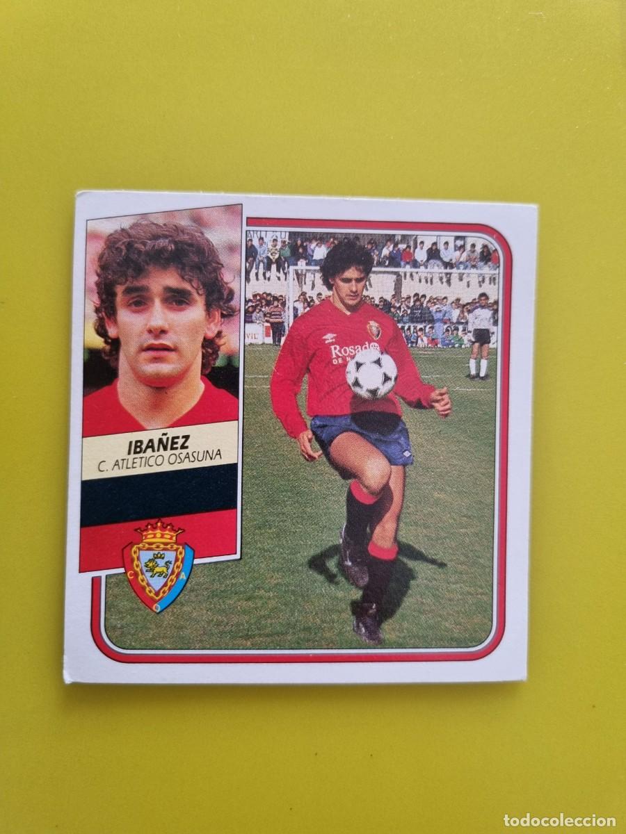 Cromos de f&uacute;tbol: CROMO FUTBOL LIGA ESTE 89 90 1989 1990 NUNCA PEGADO SIN PEGAR IBA&Ntilde;EZ OSASUNA AR926