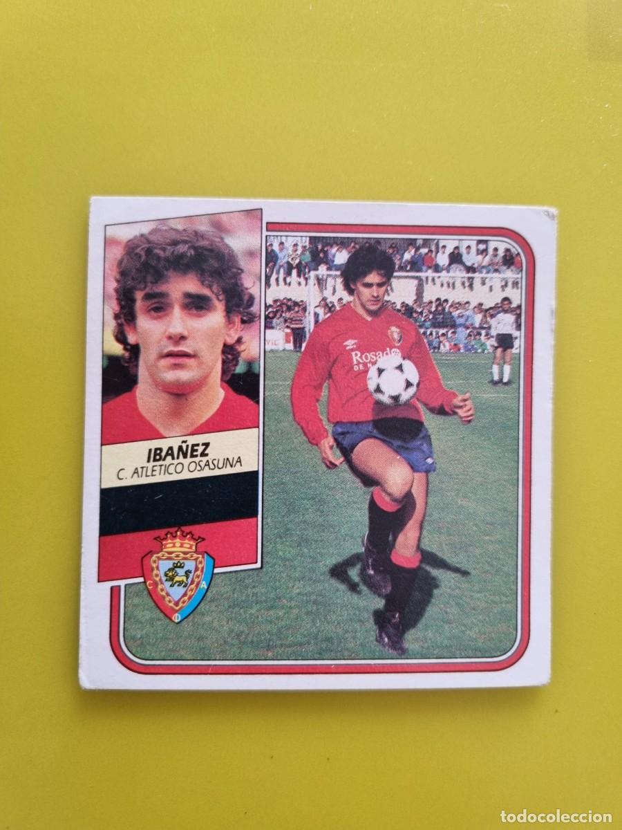 Cromos de f&uacute;tbol: CROMO FUTBOL LIGA ESTE 89 90 1989 1990 NUNCA PEGADO SIN PEGAR IBA&Ntilde;EZ OSASUNA AR926