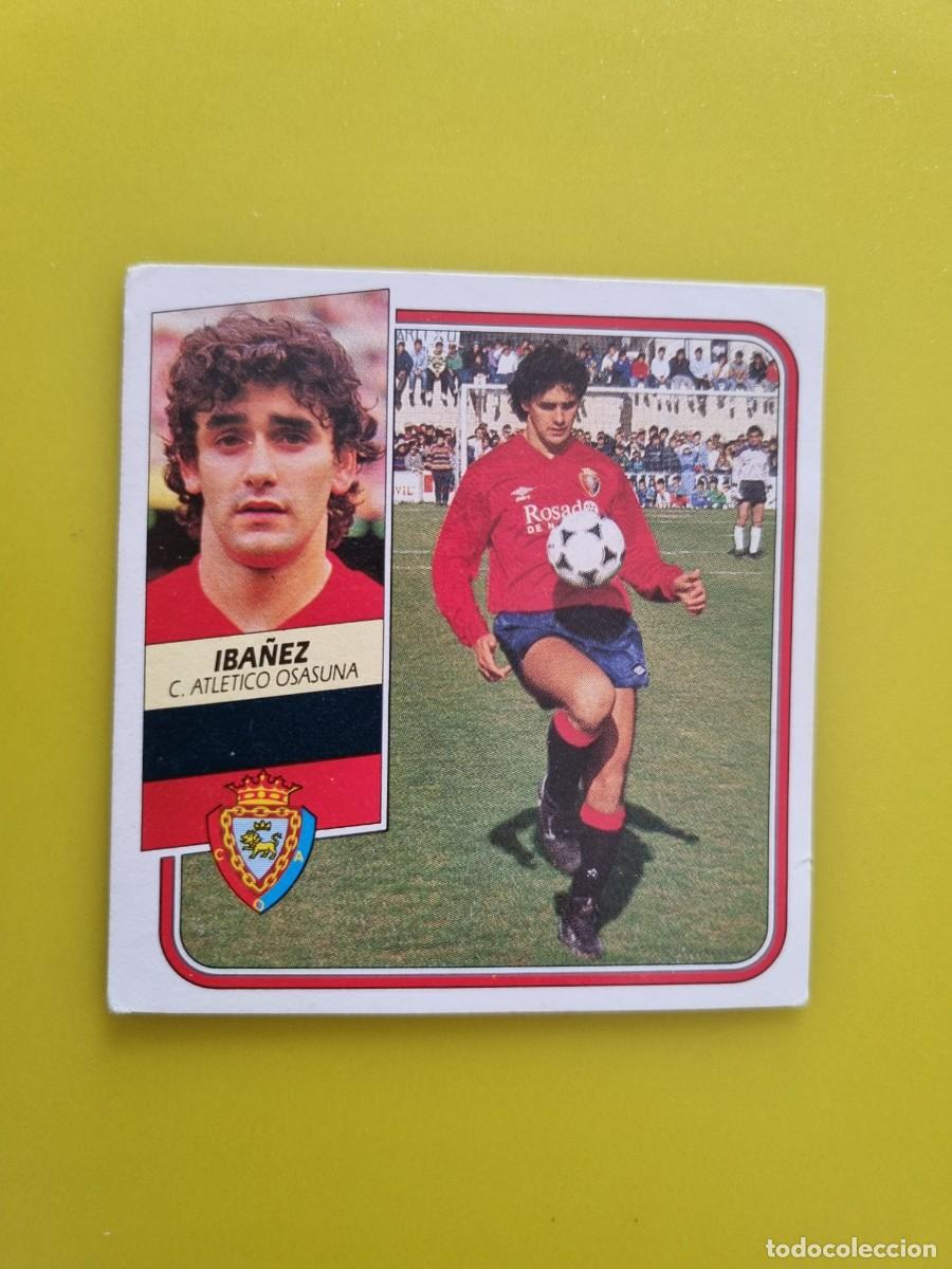 Cromos de f&uacute;tbol: CROMO FUTBOL LIGA ESTE 89 90 1989 1990 NUNCA PEGADO SIN PEGAR IBA&Ntilde;EZ OSASUNA AR926
