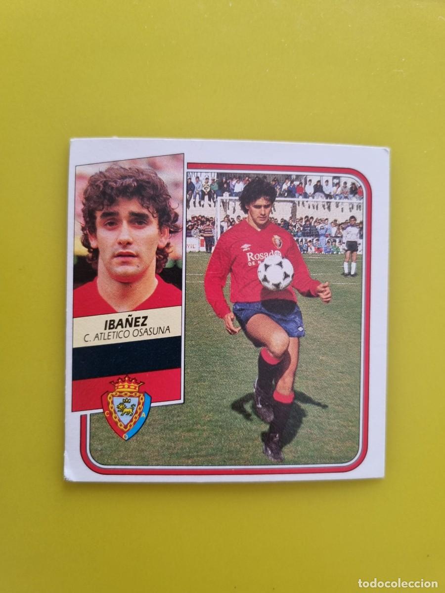 Cromos de f&uacute;tbol: CROMO FUTBOL LIGA ESTE 89 90 1989 1990 NUNCA PEGADO SIN PEGAR IBA&Ntilde;EZ OSASUNA AR926
