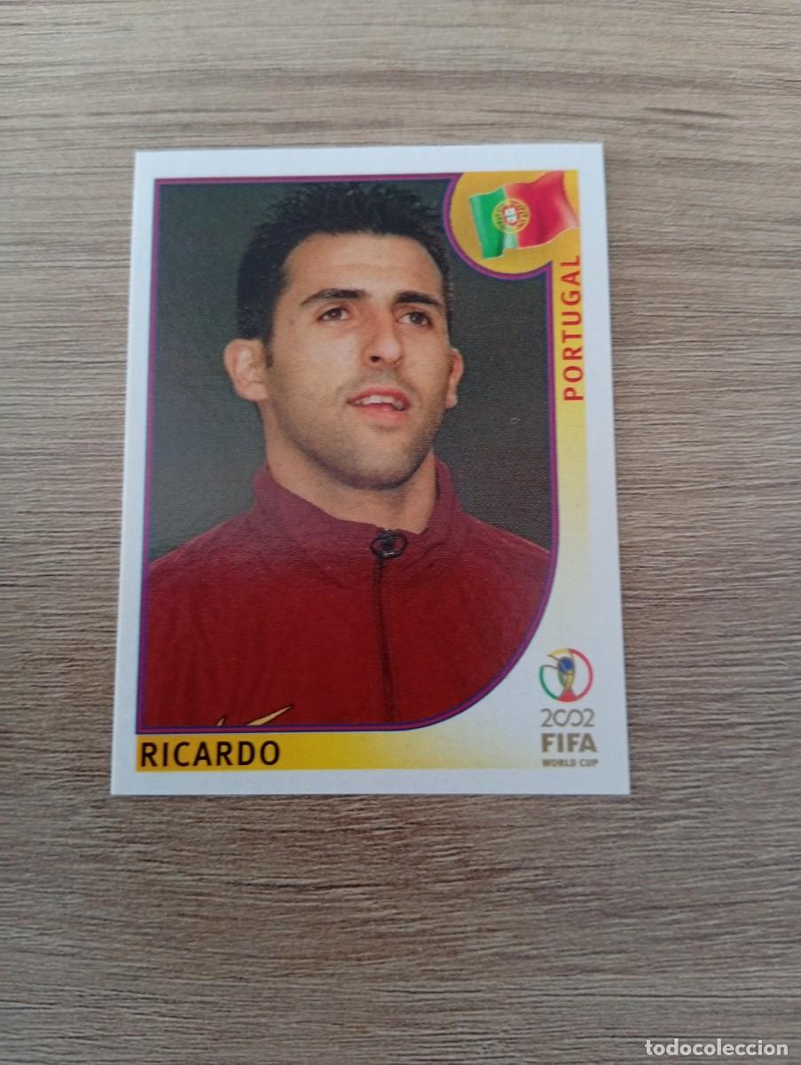 Cromos de f&uacute;tbol: RICARDO 297 PORTUGAL MUNDIAL KOREA JAPON 2002 02 PANINI NUNCA PEGADO