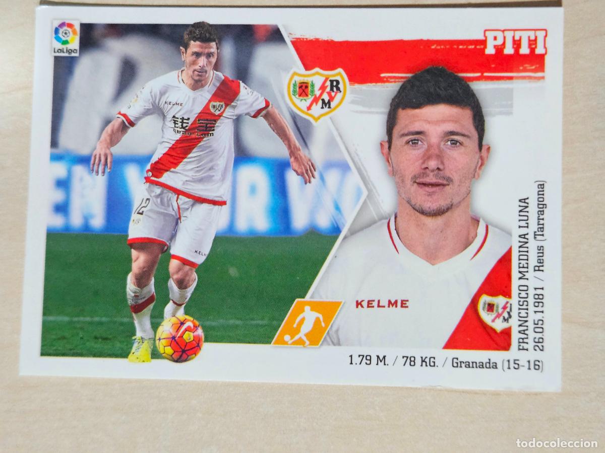 Cromos de f&uacute;tbol: EDICIONES ESTE 2015 16 FICHAJE INVIERNO N&ordm; 31 PITI - CROMO SIN PEGAR