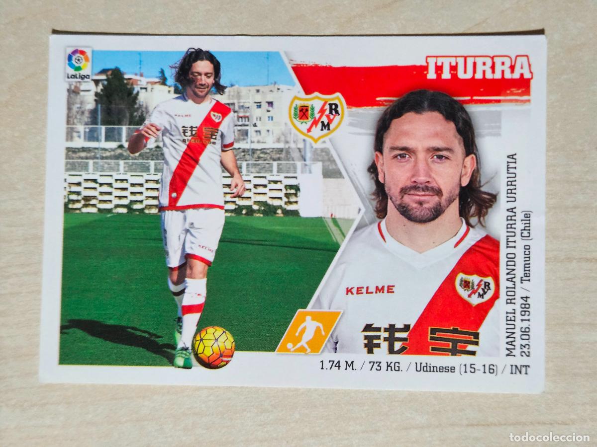 Cromos de f&uacute;tbol: EDICIONES ESTE 2015 16 FICHAJE INVIERNO N&ordm; 30 ITURRA - CROMO SIN PEGAR