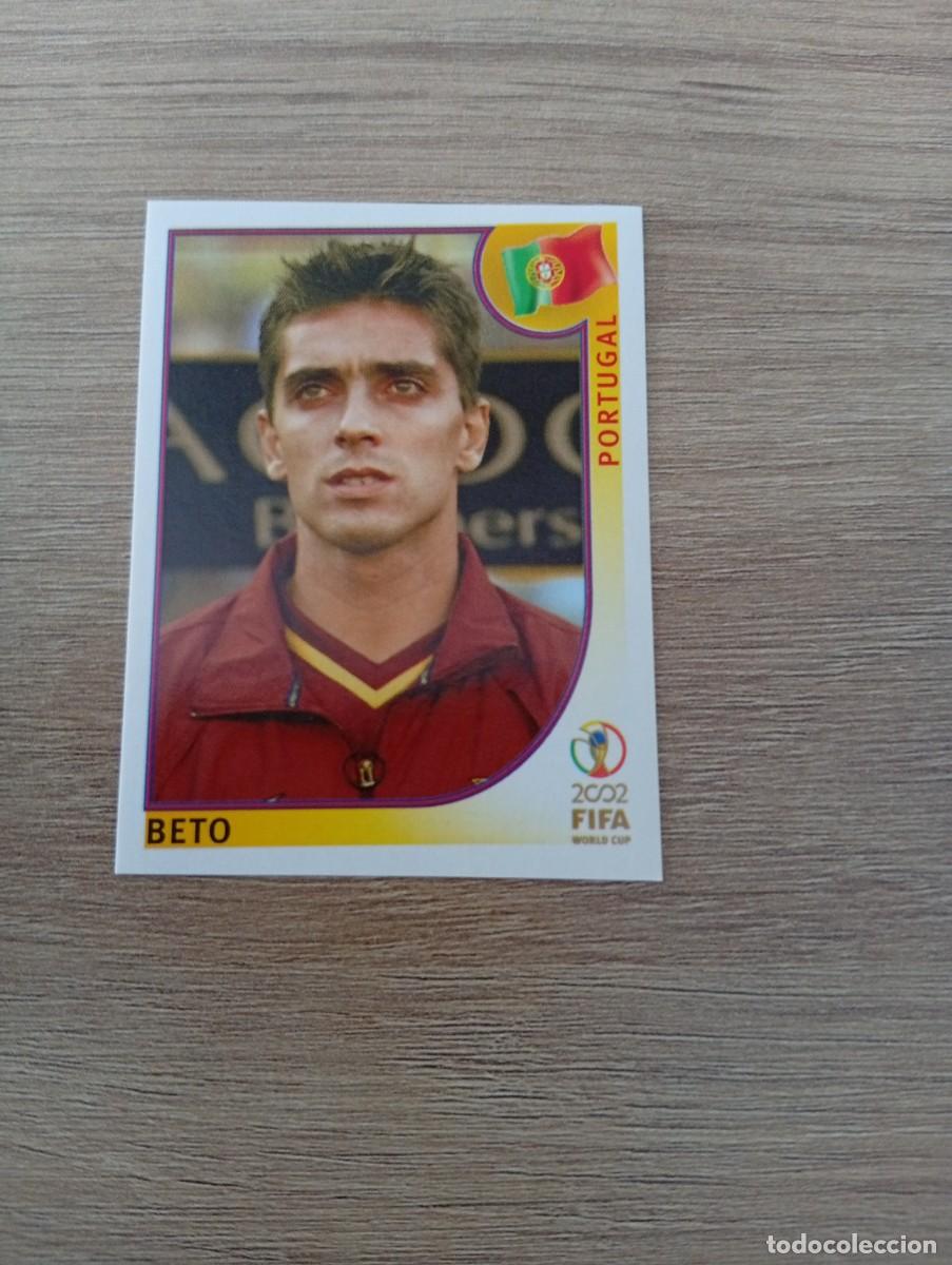 Cromos de f&uacute;tbol: BETO 299 PORTUGAL MUNDIAL KOREA JAPON 2002 02 PANINI NUNCA PEGADO
