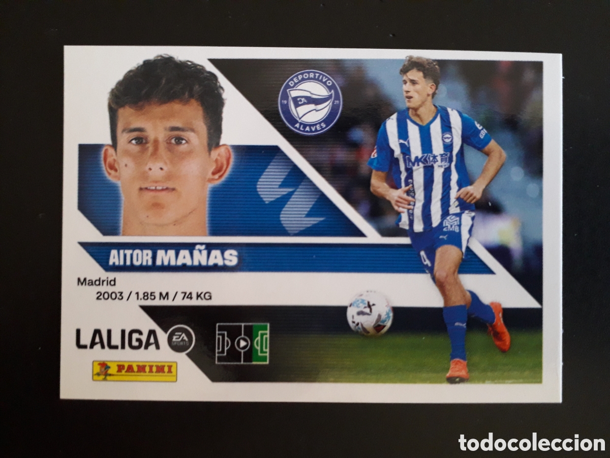 Cromos de f&uacute;tbol: MA&Ntilde;AS ALAV&Eacute;S N&deg; 18B ED ESTE 2026 2027 26 27 SIN PEGAR PEDIDO M&Iacute;NIMO 3&euro;