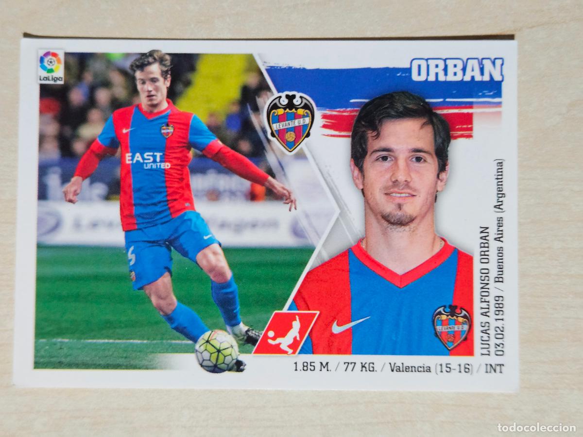 Cromos de f&uacute;tbol: EDICIONES ESTE 2015 16 FICHAJE INVIERNO N&ordm; 20 ORBAN - CROMO SIN PEGAR
