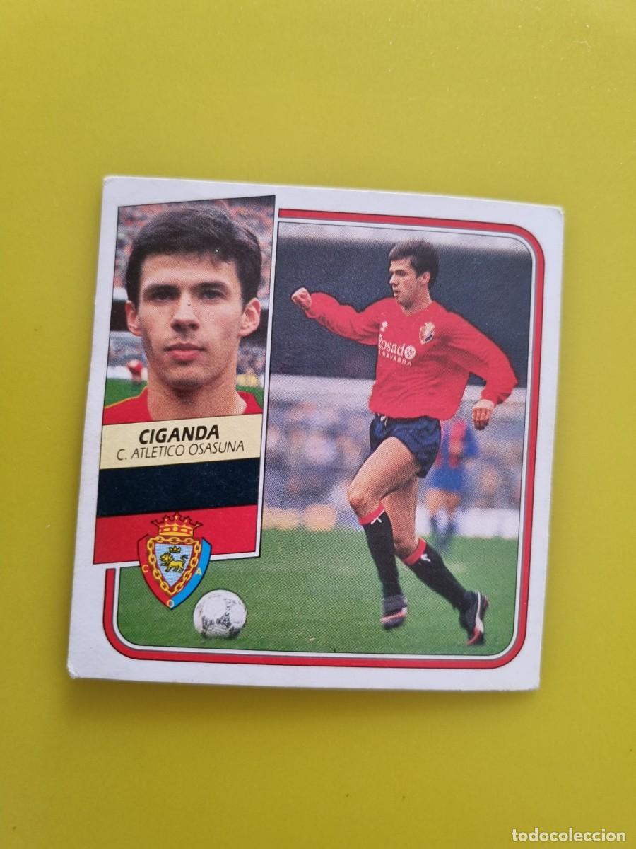 Figurine di Calcio: CROMO FUTBOL LIGA ESTE 89 90 1989 1990 NUNCA PEGADO SIN PEGAR CIGANDA OSASUNA AR926