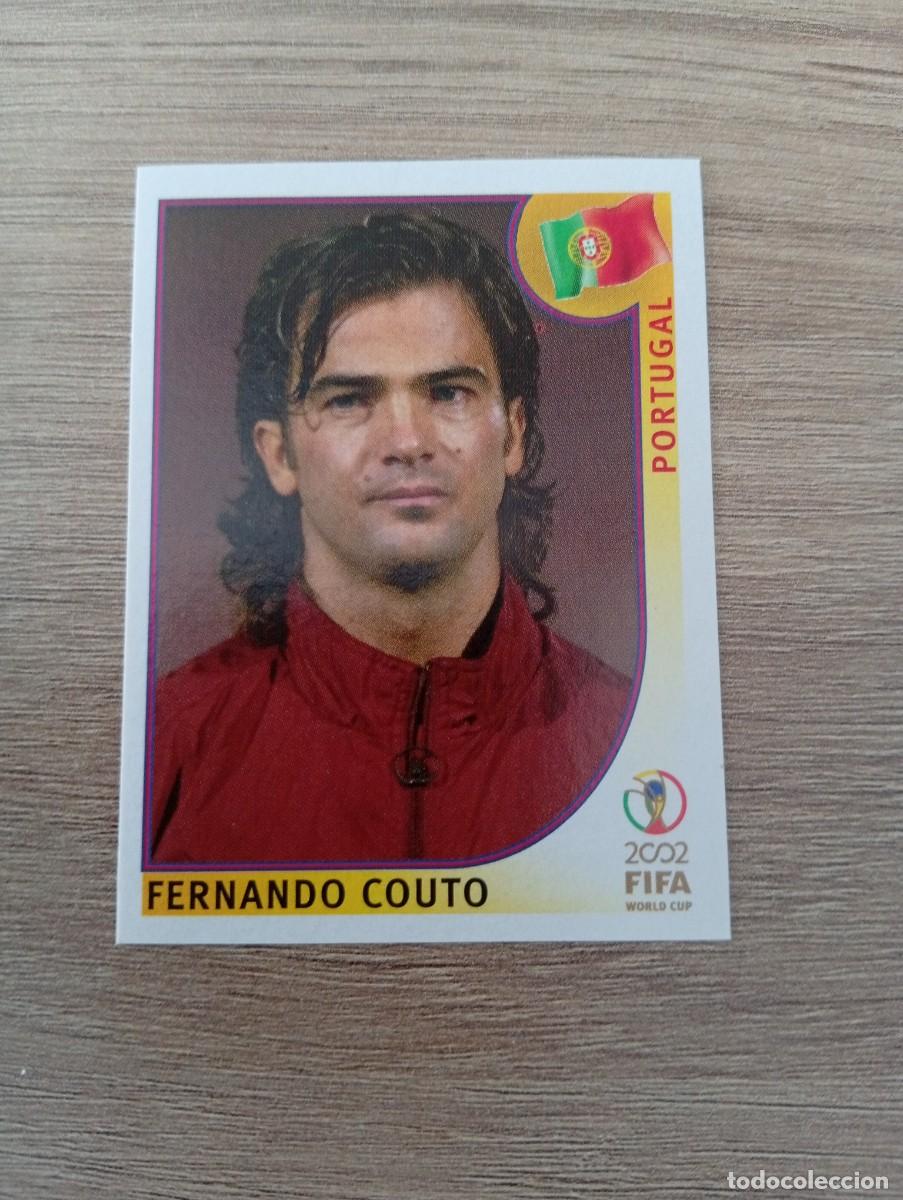 Figurine di Calcio: FERNANDO COUTO 300 PORTUGAL MUNDIAL KOREA JAPON 2002 02 PANINI NUNCA PEGADO
