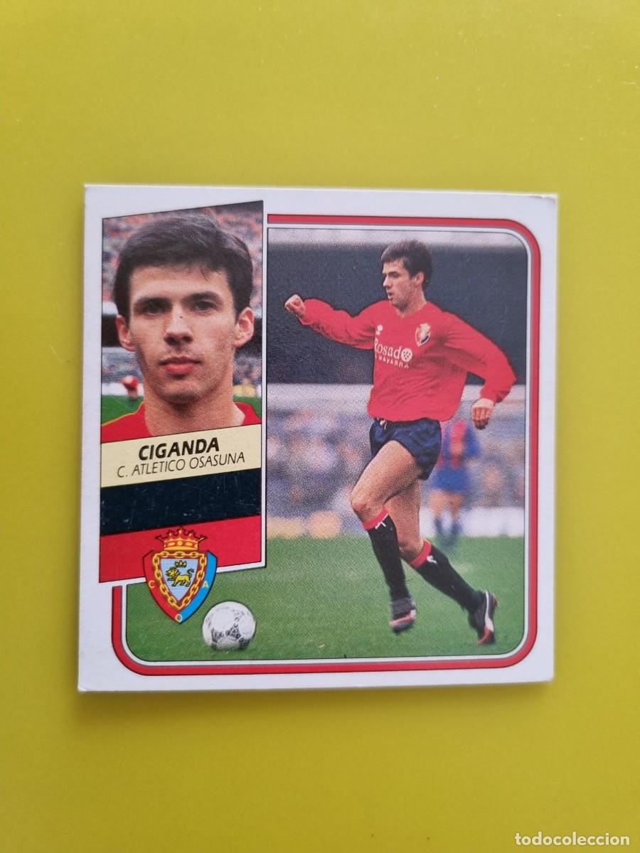 Figurine di Calcio: CROMO FUTBOL LIGA ESTE 89 90 1989 1990 NUNCA PEGADO SIN PEGAR CIGANDA OSASUNA AR926