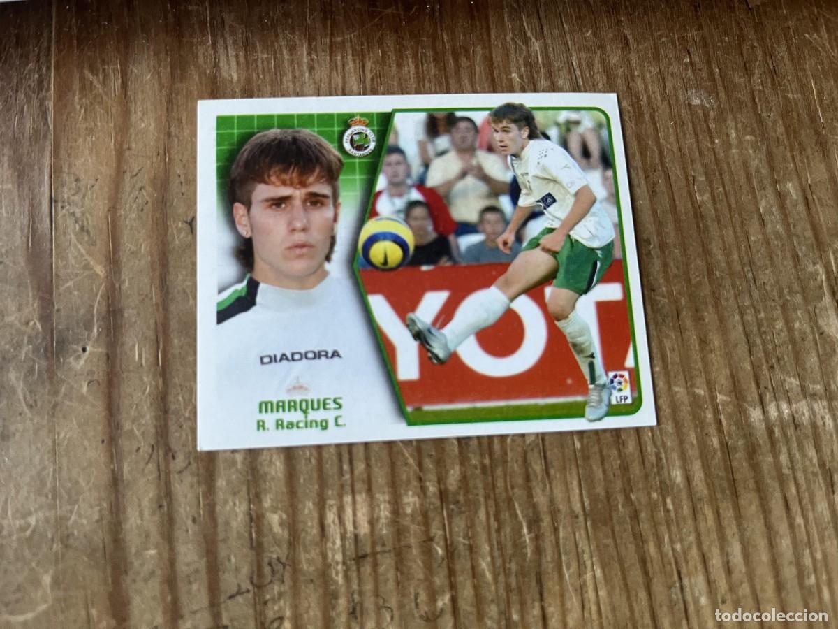 Figurine di Calcio: CROMO SIN PEGAR NUNCA PEGADO ALBUM LIGA ESTE 05 06 2005 2006 RACING SANTANDER MARQUES