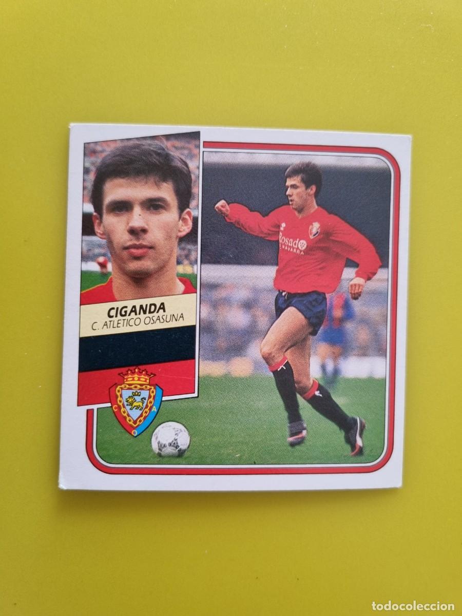Figurine di Calcio: CROMO FUTBOL LIGA ESTE 89 90 1989 1990 NUNCA PEGADO SIN PEGAR CIGANDA OSASUNA AR926