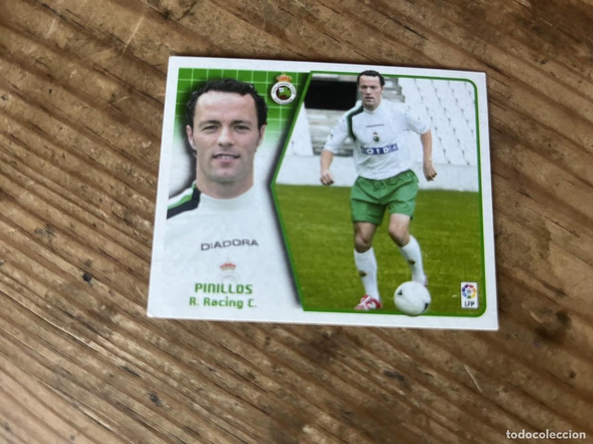 Figurine di Calcio: CROMO SIN PEGAR NUNCA PEGADO ALBUM LIGA ESTE 05 06 2005 2006 RACING SANTANDER PINILLOS