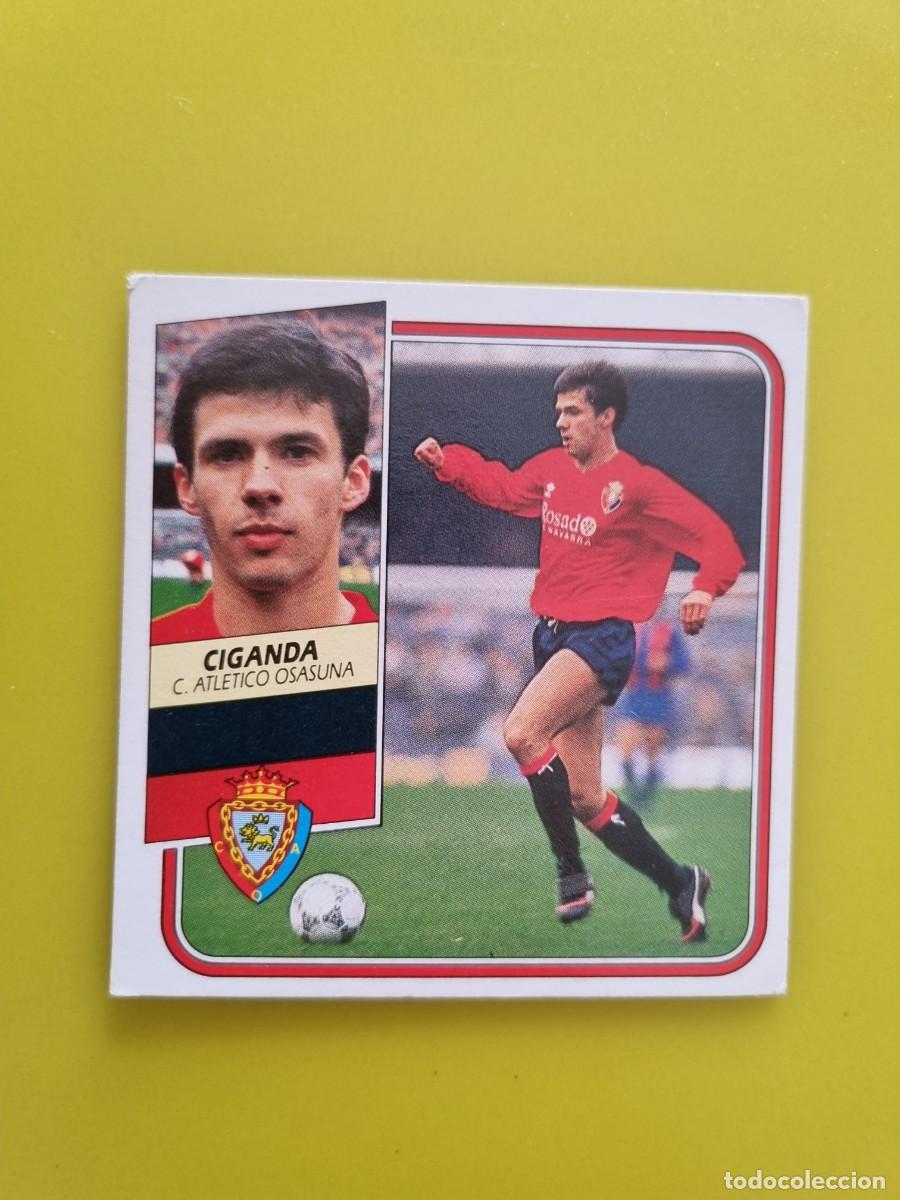 Figurine di Calcio: CROMO FUTBOL LIGA ESTE 89 90 1989 1990 NUNCA PEGADO SIN PEGAR CIGANDA OSASUNA AR926