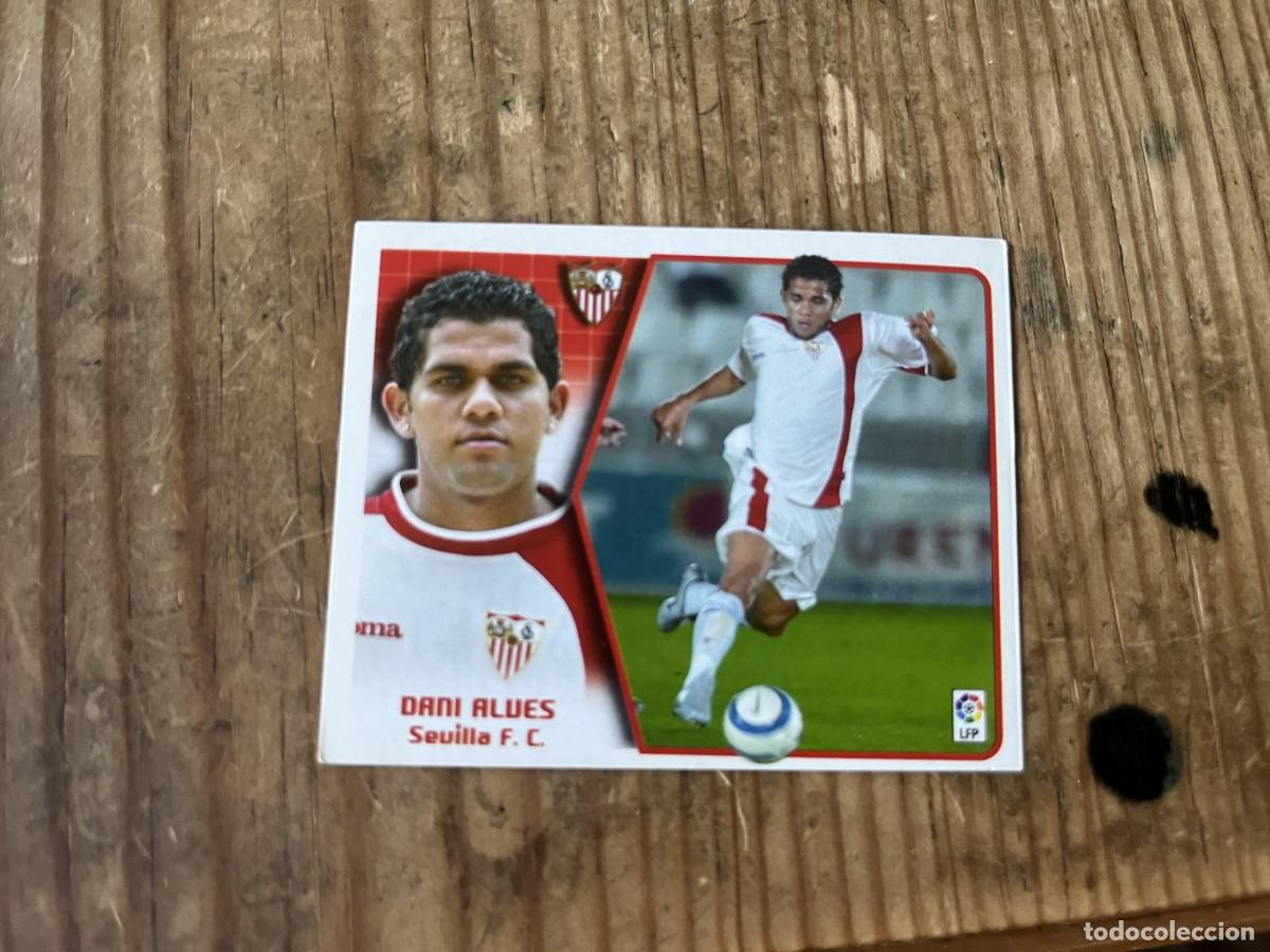 Fu&szlig;ball-Sticker: CROMO SIN PEGAR NUNCA PEGADO ALBUM LIGA ESTE 05 06 2005 2006 SEVILLA DANI ALVES
