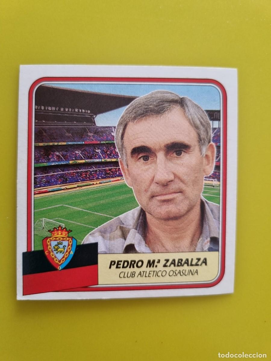 Cromos de Futebol: CROMO FUTBOL LIGA ESTE 89 90 1989 1990 NUNCA PEGADO SIN PEGAR PEDRO M&ordf; ZABALZA OSASUNA AR926