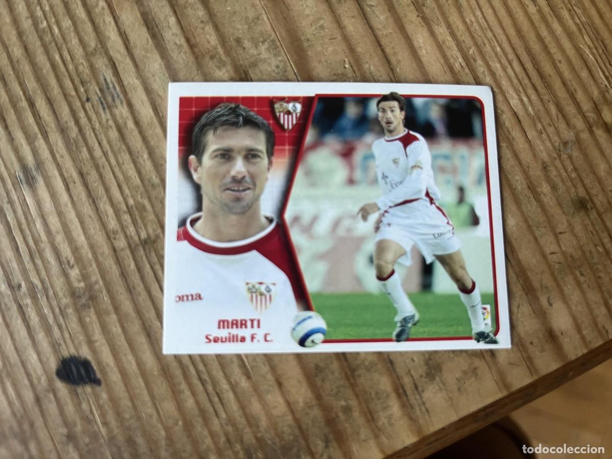 Cromos de f&uacute;tbol: CROMO SIN PEGAR NUNCA PEGADO ALBUM LIGA ESTE 05 06 2005 2006 SEVILLA MARTI